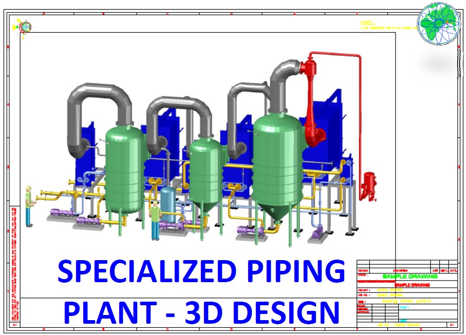3D Brewery Specialised Piping Plant 1