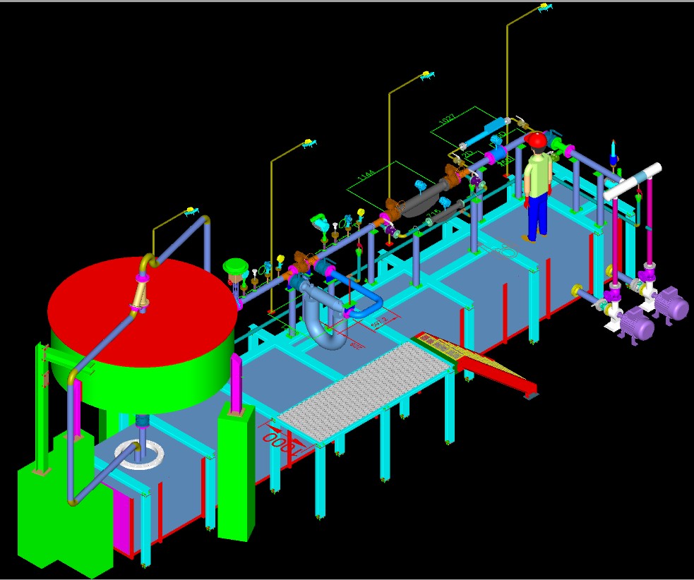 3D Custody & Fiscal Transfer Flow Meter Calibration Plant