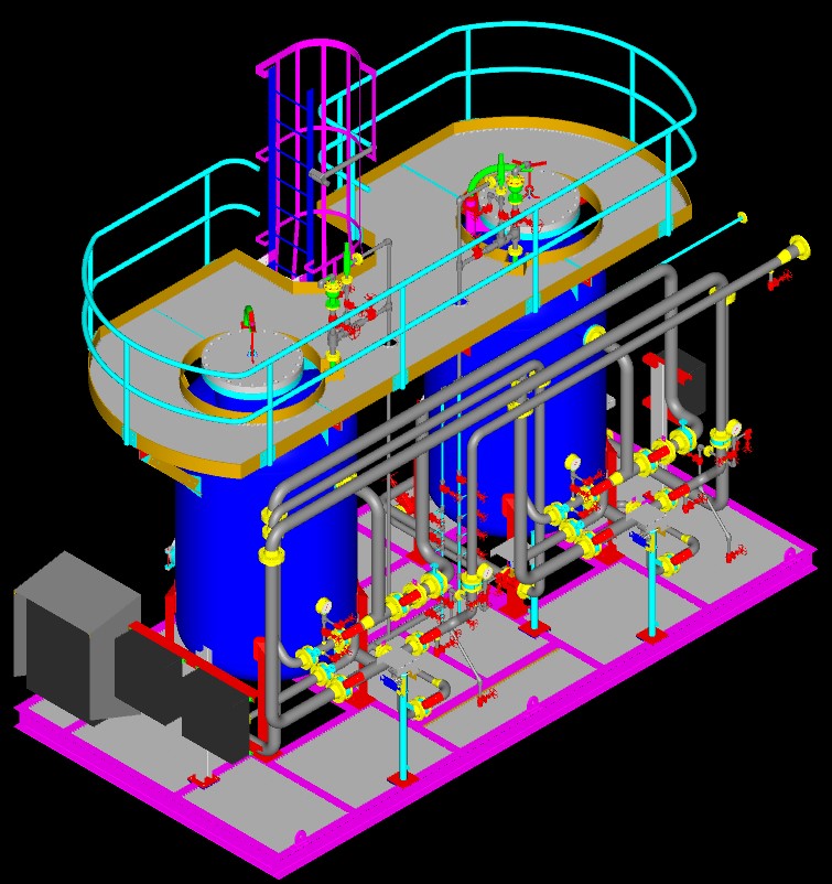 3D DESIGN OF (RO) REVERSE OSMOSIS + DOSING SKID_Page_4