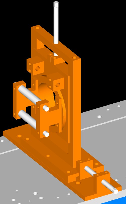 3D Roll Forming Machine Final part Straightner